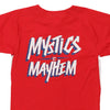 Vintage red Age 10 Mystics Champion Jersey - boys medium