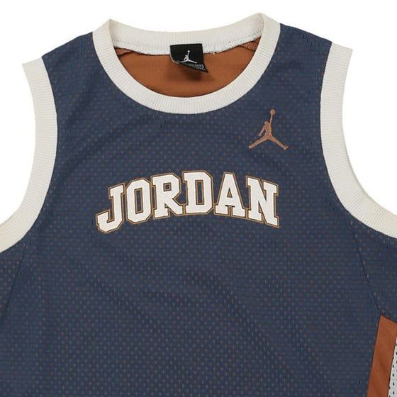 Vintage blue Age 12-13 Jordan Jersey - boys large