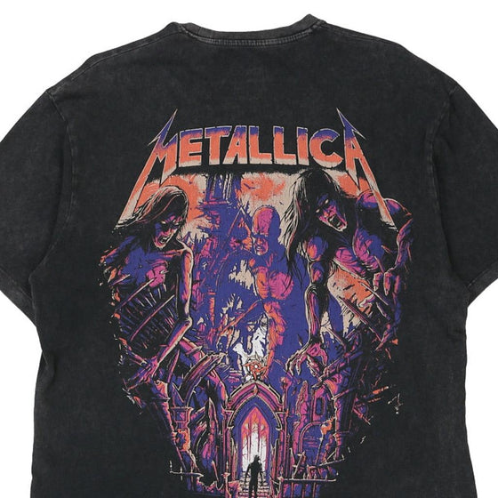 Vintage black Metallica Pull & Bear T-Shirt - mens small