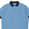 Vintage blue Made in Italy Ellesse Polo Shirt - mens medium