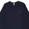 Vintage navy Nike Long Sleeve T-Shirt - mens x-large