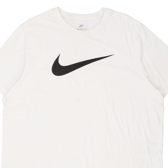 Vintage white Nike T-Shirt - mens xx-large