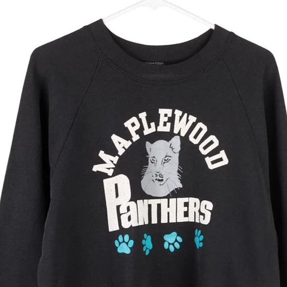 Vintage black Maplewood Panthers Oneita Sweatshirt - womens x-large