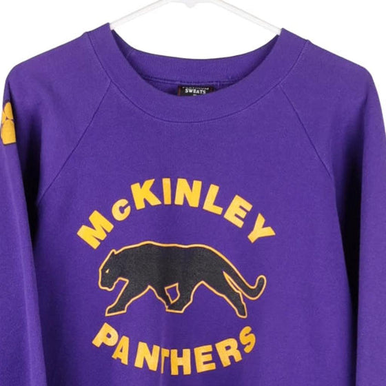 Vintage purple Mckinley Panthers Platinum Sweats Sweatshirt - womens x-large