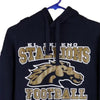 Vintage navy Stallions Football Russell Athletic Hoodie - womens medium