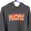 Vintage grey University Of The Pacific Champion Hoodie - mens large