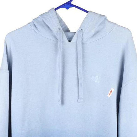 Vintage blue Champion Hoodie - mens x-large