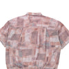 Vintage pink Unbranded Patterned Shirt - mens large