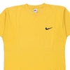 Vintage yellow Nike T-Shirt - mens medium