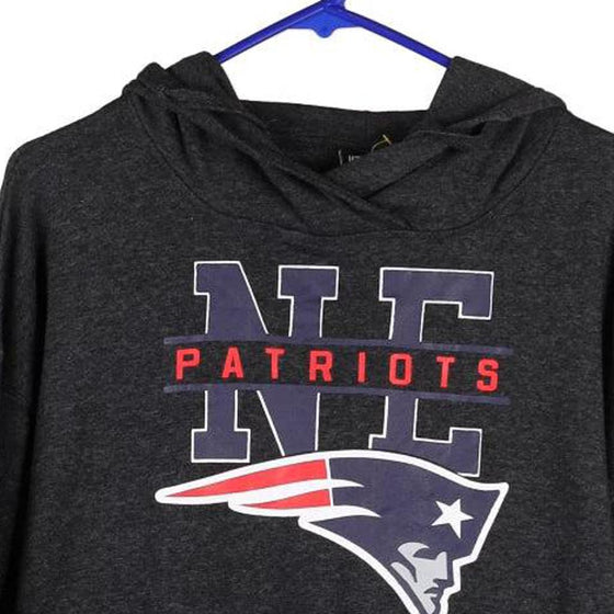 Vintage grey New England Patriots Nfl Hoodie - womens small