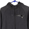 Vintage grey New England Patriots Nfl Hoodie - womens small