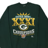 Vintage green Green Bay Packers Super Bowl XXXI Pro Player Sweatshirt - mens large