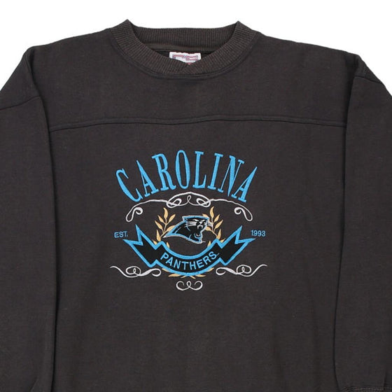 Vintage black Carolina Panthers Crable Sweatshirt - mens large