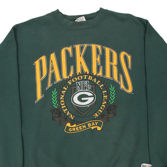 Vintage green Made in USA Green Bay Packers Nutmeg Sweatshirt - mens x-large