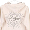 Pre-Loved beige Malta Hard Rock Cafe Hoodie - womens small