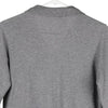 Vintage grey Benetton Zip Up - mens x-small