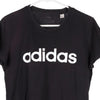 Pre-Loved black Adidas T-Shirt - womens large