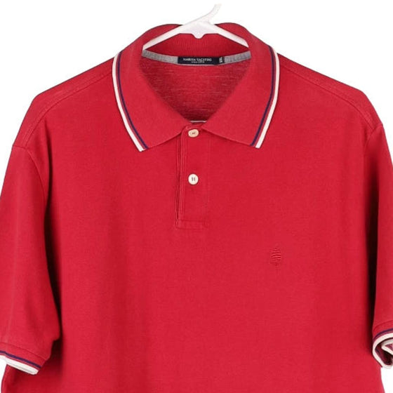 Vintage red Marina Yachting Polo Shirt - mens xx-large