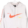 Vintage white Nike Hoodie - mens small