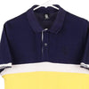 Vintage block colour Marina Yachting Polo Shirt - mens medium