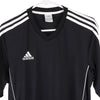 Vintage black Adidas T-Shirt - mens medium