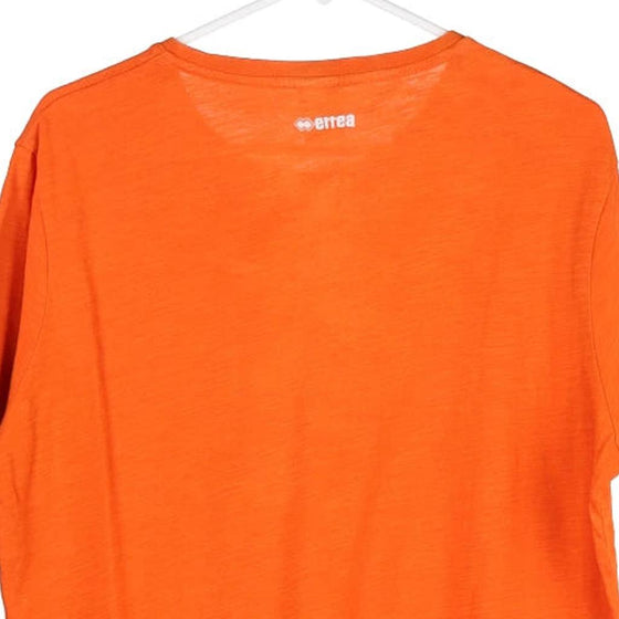 Vintage orange Errea T-Shirt - mens x-large