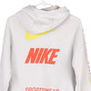 Vintage white Nike Hoodie - mens small