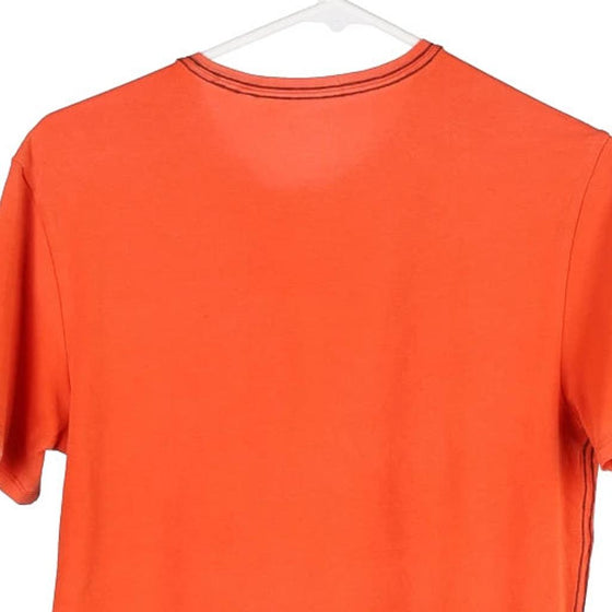 Pre-Loved orange Guess T-Shirt - mens small