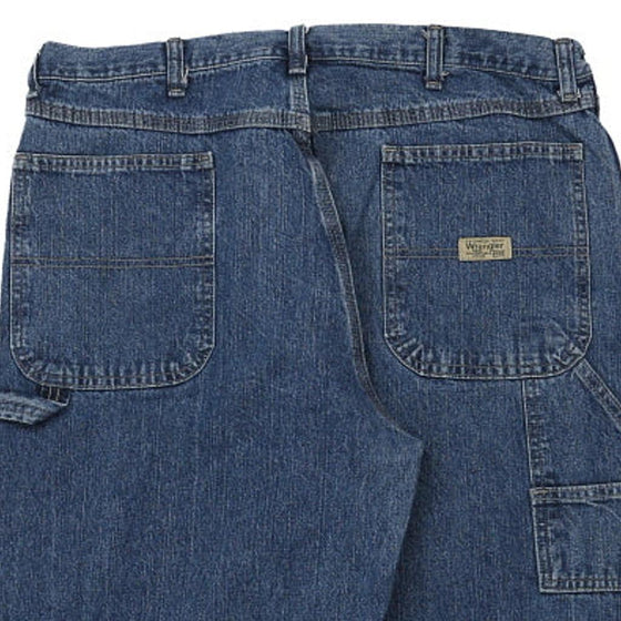 Vintage blue Wrangler Carpenter Jeans - mens 36" waist