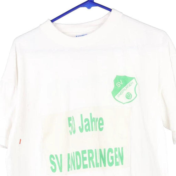 Vintage white SV Anderlingen Sol'S Regent T-Shirt - womens x-large