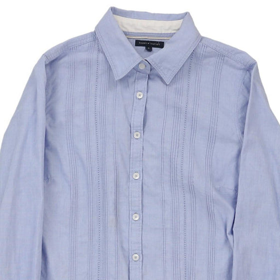 Tommy Hilfiger Shirt - Small Blue Cotton