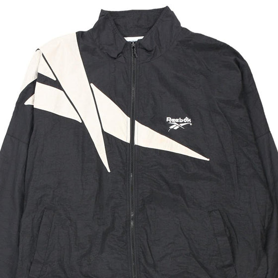 Vintage black Reebok Jacket - mens large