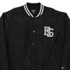 Vintage black Rocksmith Baseball Jacket - mens large