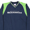 Vintage navy Seattle Seahawks Nfl Jacket - mens xx-large