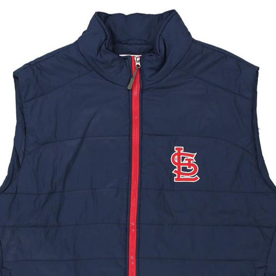 Vintage navy St.Louis Cardinals Carl Banks Gilet - mens xx-large