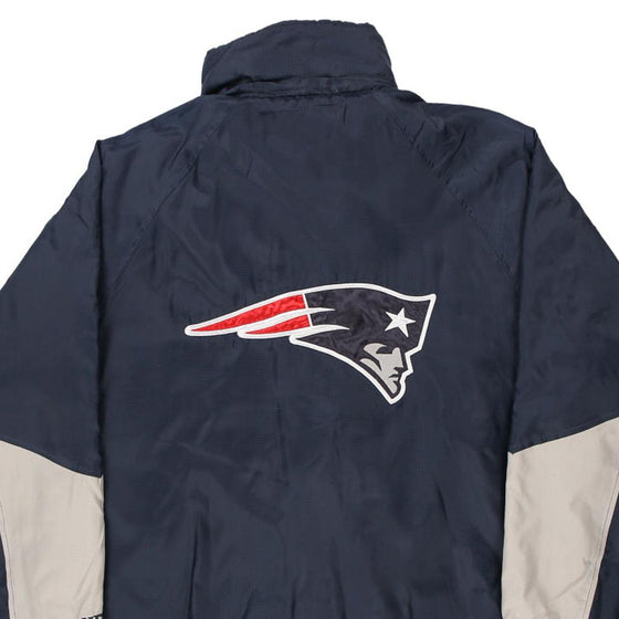 Vintage navy New England Patriots Nfl Jacket - mens medium