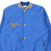 Vintage blue 1980's Age 14 Swissvale Cheerleader West Wind Varsity Jacket - boys x-large