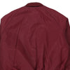 Vintage burgundy Lewis Bus Line Canada Varsity Jacket - mens x-large