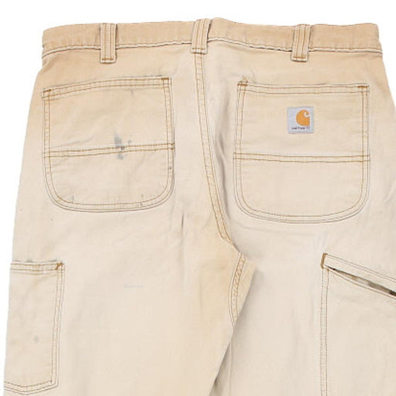 Vintage beige Carhartt Trousers - mens 34" waist