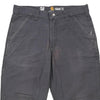 Vintage grey Carhartt Cargo Trousers - mens 32" waist