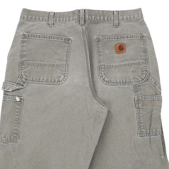 Vintage grey Carhartt Carpenter Trousers - mens 32" waist