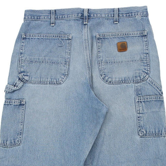 Vintage blue Carhartt Carpenter Trousers - mens 32" waist