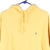 Vintage yellow Nautica Hoodie - mens medium