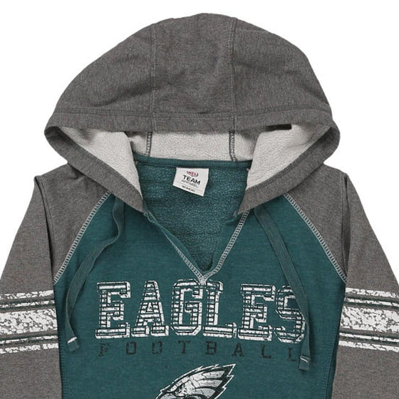 Vintage green Philadelphia Eagles Nfl Team Apparel Hoodie - womens small