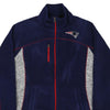 Vintage navy New England Patriots Nfl Fleece - womens small