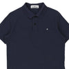 Vintage navy Age 10-12 Stone Island Polo Shirt - boys medium