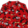 Vintage red Age 12-14 Mickey Mouse Pyjama Top Disney Fleece - girls large