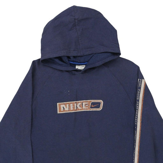 Vintage navy Age 14-16 Nike Hoodie - boys large