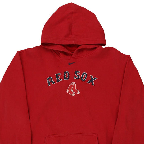 Vintage red Age 12-13 Boston Red Sox Nike Hoodie - boys large