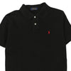 Vintage black Ralph Lauren Polo Shirt - mens large